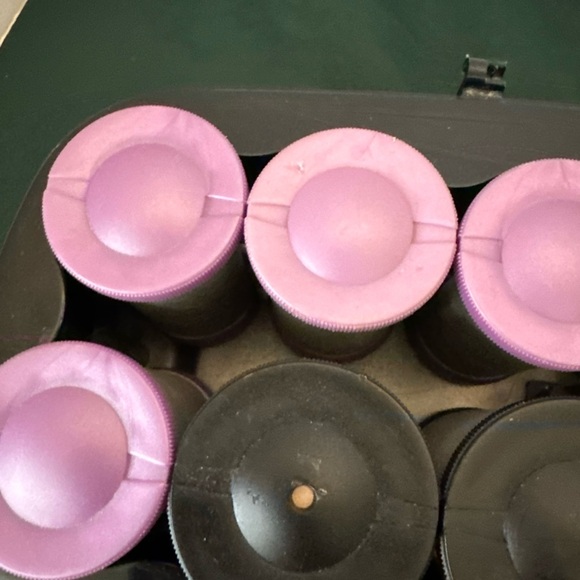 Conair Extreme Heat Jumbo Hairsetter Set of 12 Hot Rollers and Clips Fast Ship! - Picture 8 of 15